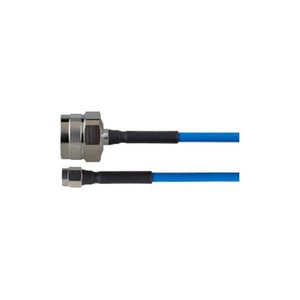 VENTEV 3 ft TFT-402-LF low-PIM coaxial cable assembly with SMA Male Straight to N Male Straight. Plenum and PIM Rated