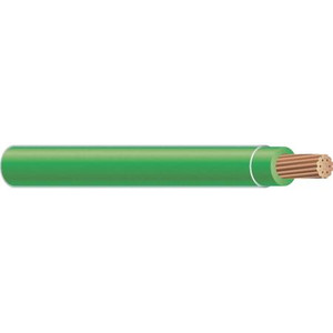 SOUTHWIRE THHN 4 Gauge Building Wire, Stranded Type, Green