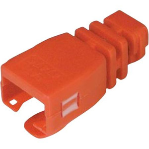 L-COM 8x8 Modular Plug Covers Red - Pkg/50