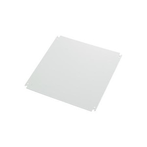 HOFFMAN Concept Panel, fits 20.00x20.00, White, Steel, 12 gauge, Powder Coated, Thickness: 12 in