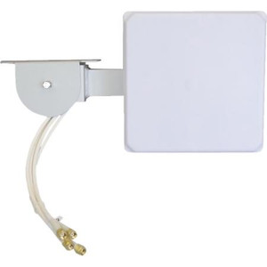 2.4/5GHz 8.5 dBi Directional WiFi Patch Antenna with 4x RPSMA males and Articulating Mount. Aruba ANT-48 Equiv.