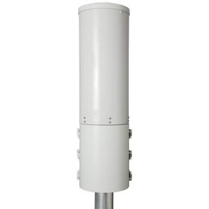 COMMSCOPE Metro Cell Mounting Kit with Shroud. For mounting round antenna types on top of a pole. For installs of 12" canister small cell on top of poles.