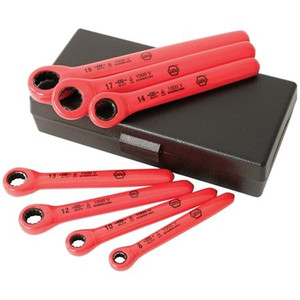 WIHA Insulated MM Ratchet Wrench 7 Pc. Set