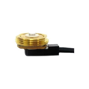 EM WAVE NMO Mount, all brass w/silver plated contact 17' RF195 low loss cable, 30-1000 MHz, no connector