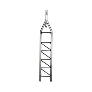 ROHN 45G top section with 2-in OD pipe that extends 12-in above the apex of the side rails. 9-ft long. special pricing per case 01256050