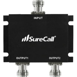 SureCall Ultra-Wideband bi-directional splitter enables 2 inside antennas to be supported from a single booster or node. 600 MHz to 2700 MHz range