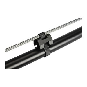 HELLERMANNTYTON Cable Tie 12.4" X .50" outside serrated for parallel routing, high impact modified, heat and UV stabilized, black
