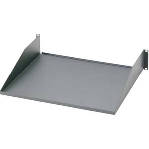 PANDUIT 19" front mount shelf, steel, Dimensions: 3.5"H x 19.0"W x 15.2"D (88mm x 483mm x 385mm), Load rating 50 lbs