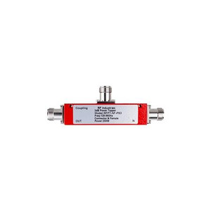 RF INDUSTRIES 138-960 MHz Tapper with N-Female Connector, 15 dB, Public Safety, IP65, Red