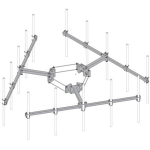 SABRE SAF-T-ARM 10ft-0in FACE 3ft-0in ARM & TRI-COLLAR 10 - 40 in