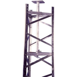 TRYLON SuperTITAN camera mount for use at the top of the tower for mounting a surveillance camera. Hot-dip galvanized includes shelf and mounting hardware.