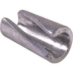 SABRE 1" Dead-End Sleeve (Ice Clip). Galvanized steel.