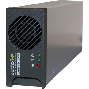 ALPHA TECHNOLOGIES Cordex CXCF 48-1.2kW rectifier module. 120/208-240VAC. RoHS 6/6 compliant. Black