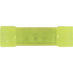 HAINES PRODUCTS nylon insulated butt connector for wire sizes 12-10 gage. 1000 per box. Yellow.