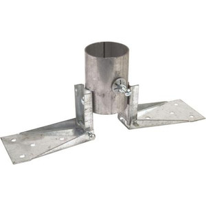 ROHN universal ridge mount for UM30 mast with 1-3/4" OD base.