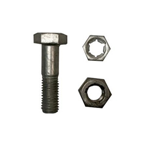ROHN 65G joint bolt kit for use with 65G tower sections. Hot-dip galvanized nuts and bolts.