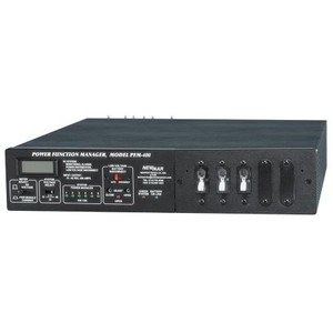 NEWMAR Protective plexiglass shield. Provides protection to and from wiring connections on rear of rack-mounted equipment. 3 rack units high x 23" wide.