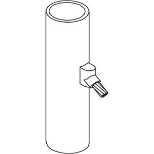 ULTRAWELD mold for connection of 2/0 stranded cable to 4"- 6" vertical steel pipe. Requires CSH1 handle clamp & UWM90 weld metal.