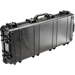 PELICAN 1700 Long Equipment Case. Exterior dim. 38" x 16" x 6", Interior dim. 35.75" x 13.50" x 5.25" Color: Black