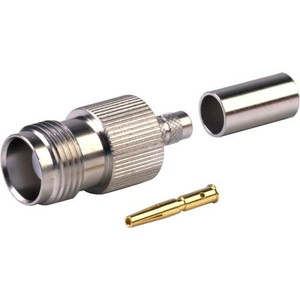 RF INDUSTRIES TNC female connector for RG58/U, 58A/U, 58C, 141, 141A and Ultralink cables. .