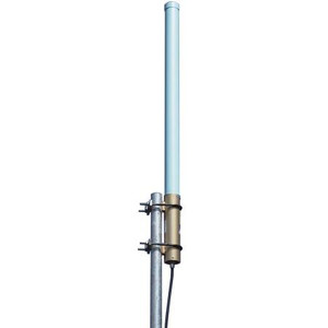 TELEWAVE 380-470 MHz fiberglass collinear antenna. Omni, 2.5 dB gain, 500 watt. Direct N Female connector. Includes mounting hardware and jumper.