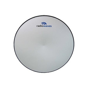 RADIOWAVES 10.7-11.7 GHz 6' High Performance Microwave Antenna. Single Pol. 43.4dBi mid gain. Rectangular Remec Radio Interface. Incl pipe mnt & Radome