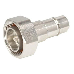 COMMSCOPE 7/16 Din Male for 3/8" LDF2-50 cable. Tri metal body with a captivated silver center pin and positive lock.