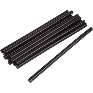 HAINES PRODUCTS 10 in all purpose glue stick for hot melt glue guns. 12 sticks per pack Black .