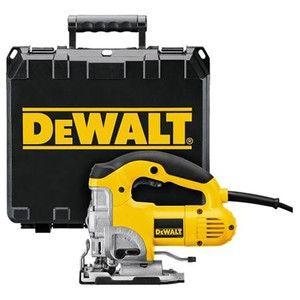 DEWALT Heavy Duty,Variable Speed Top-Handle Jig Saw Kit, 6.5amps Speed variation:500-3100 strokes/minute