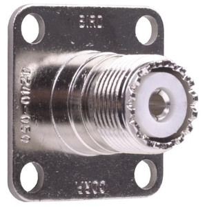 BIRD female UHF QC connector for THE 43, 4304A, 4308, 4430, and 4431 series wattmeters. .