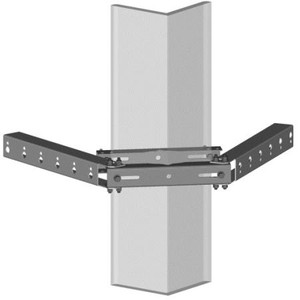 COMMSCOPE Small double arm star support bracket. Both arms pivot to specific angle on tower member. Holds upto 6 hangers per arm.