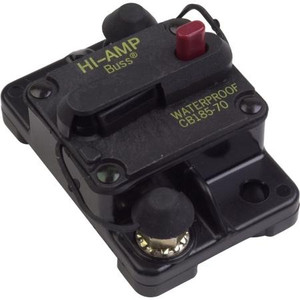 HAINES PRODUCTS 40 Amp. Circuit breakers. Ideal for hooking up high power audio/video in a motor vehicle.