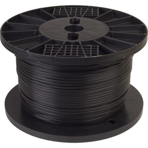 CONSOLIDATED 2cond Zip Cord Wire. 250ft spool. 18 Gauge BLACK