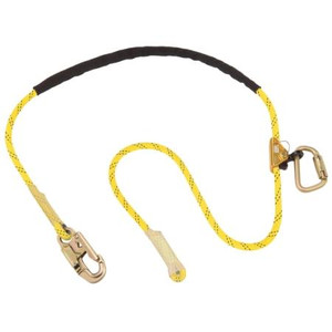 DBI/SALA Rope Adjuster Lanyard with grab.Static type rope adjuster.