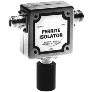 SINCLAIR 154-174 MHz Ferrite Isolator. Single stage. 125 watt. 5 MHz width. 30W load. N/f. Field tunable. *TESSCO tune or field tune