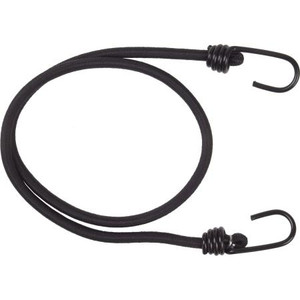 HAINES PRODUCTS 36" heavy duty bungee cord. PVC coated Steel hooks on each end. 9mm 1 each