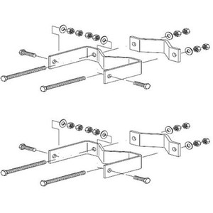 KATHREIN Mounting Kit for K523221 Antenna. 2.375" to 4.5" OD pipe