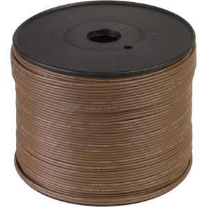 CONSOLIDATED 2cond Zip Cord Wire. 1000' spool. 18 Gauge BROWN