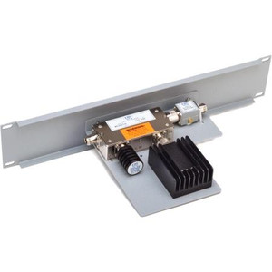 EMR 300-650 MHZ Intermod. Control Panel Consists of dual isolator, harmonic filter, 150W input/75W reflect, N/F conn 19" rack mount. Heat Sink.*Factory Tune.