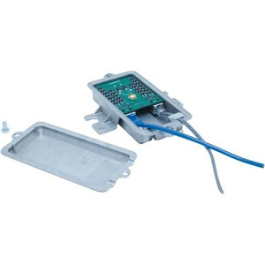 TRANSTECTOR 92V Power Over Ethernet Surge Protector. RJ-45 connectors. Wall/pole mountable. Indoor/outdoor metal enclosure.