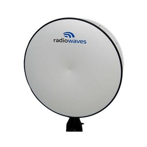 Radio Waves 17.7-19.7 GHz. High Performance Dual Polarized, Shrouded parabolic antenna.4' Dia. 44.3 dB mid gain. UG-596A/U input flange.
