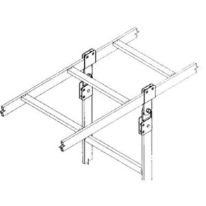 B-LINE BY EATON 90 degree runway turn kit. Each rung of one ladder attaches to separate rung of second ladder to make a 90 degree turn.