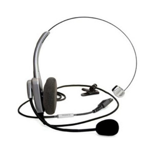 GAI-TRONICS amplified headset. NOTE: Requires either XCC003B (w/PTT) or XCC004B (w/o PTT) coiled cord.