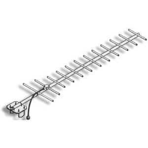 COMPROD 746-806 MHz 12 element yagi. 12 dBd gain, 150 watts. Includes harness with N male termination and mounting hardware for 1.0-2.38" O.D.