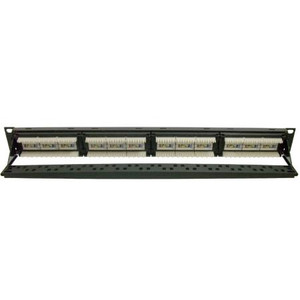 SIGNAMAX Panel Mount Cable Management Bar with 9 Tie Bases and Tie Wraps. 17" Wide x 3-1/2" Deep.
