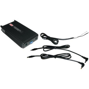 LIND Hardwire DC Power Adapter for Panasonic ToughBook Computer. Includes 36" bare wire input cable & two 36" adapt. to laptop output cables.