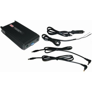 LIND Auto/Hardwire DC Power Adapt. for Panasonic ToughBook Comps. Includes 36" hardwire & cig light. input cable & two 36" adapt. to laptop output cables.