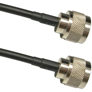WIRELESS Solutions 20' TWS-195 Antenna extension cable with N Male (M center pin) to N Male (M center pin). Includes heat shrink.