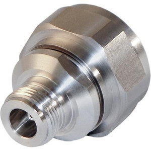 RF INDUSTRIES 7/16 DIN Male to N Female.White Bronze tri-metal, Stainless Steel, Coupling Nut. Low PIM -150dBc VSWR: 1.10:1. Up to 5,500MHz.