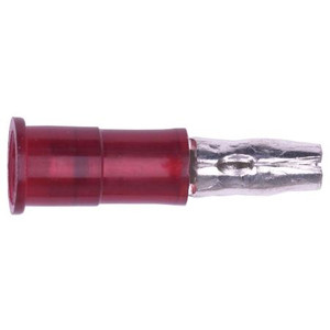 Wireless Solutions Vinyl insulated male bullet connector with insulation grip For wire sizes 16-14 ga. Single Component did not migrate - Inactive